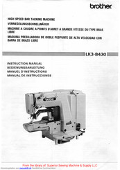 Brother LK3-B430 Bedienungsanleitung