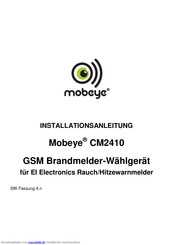 Mobeye CM2410 Installationsanleitung