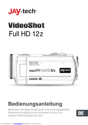 Jay-tech VideoShot Full HD 12z Bedienungsanleitung