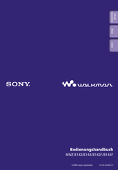 Sony Walkman NWZ-B143 Bedienungsanleitung