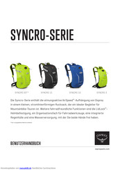 Osprey SYNCRO 3 Benutzerhandbuch