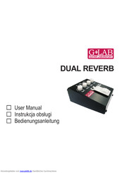 G-Lab Dual Reverb Bedienungsanleitung
