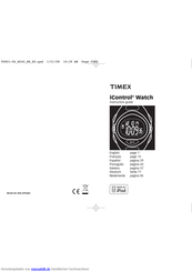 Timex iControl W240 Handbuch