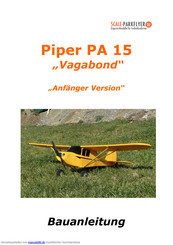SCALE-PARKFLYER Piper PA 15 Vagabond Bauanleitung