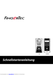 FingerTec AC900 Schnellstartanleitung