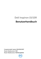 Dell Inspiron 3521 Benutzerhandbuch