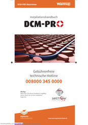 Warmup DCM-PRO Installationshandbuch