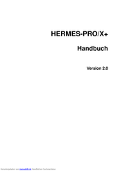 Multidata HERMES-PRO/X+ Handbuch