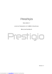Prestigio Data Safe II Benutzerhandbuch