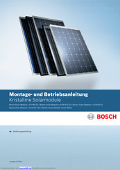 Bosch Kristalline c-Si M 60 EU Bedienungsanleitung
