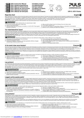 Puls dimension UZK12 Bedienungsanleitung