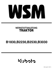 Kubota WSM B2530 Werkstatt-Handbuch