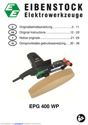 EIBENSTOCK EPG 400 WP Originalbetriebsanleitung