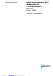 Busch-Jaeger KNX 6190/11-101 Produkthandbuch