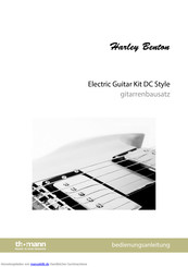 Harley Benton Electric Guitar Kit DC Style Bedienungsanleitung