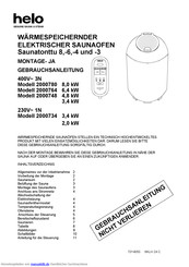 Helo Saunatonttu 3 Gebrauchsanleitung