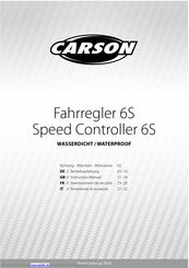Carson Dragster 6S Betriebsanleitung