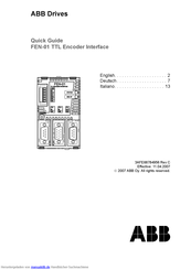 ABB FEN-01 Schnellstartanleitung