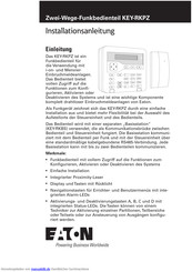 Eaton KEY-RKPZ Installationsanleitung