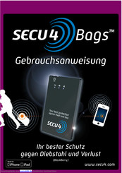 SECU4 Bags Gebrauchsanweisung