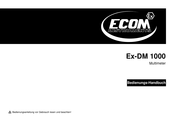 Ecom Instruments EX-DM 1000 Bedienungsanleitung