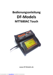 DF-models MTT680AC Touch Bedienungsanleitung