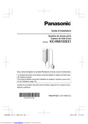 Panasonic KX-HNS103EX1 Installationsanleitung