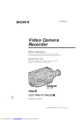 Sony Video8 CCD-TR401E Bedienungsanleitung