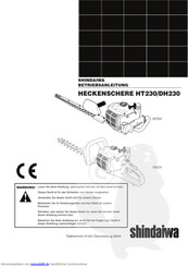 Shindaiwa HT230 Betriebsanleitung