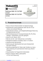 thebenHTS 2070605 Handbuch