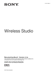 Sony DWR-R02D Benutzerhandbuch