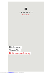 Limmex Notruf-Uhr Bedienungsanleitung