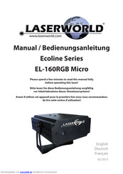 Laserworld EL-160RGB Micro Bedienungsanleitung