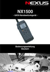Nexus NX1500 Bedienungsanleitung