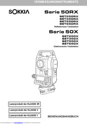 Sokkia Serie 50RX SET250RX Bedienungsanleitung