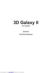 Gigabyte 3D Galaxy II GH-WIU02 Handbuch