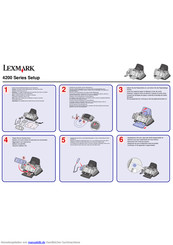 Lexmark 4200 Series Kurzanleitung