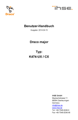 Ihse Draco major K474-UX Benutzerhandbuch