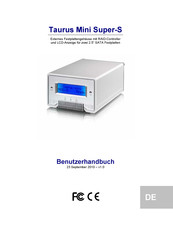 inXtron Taurus Mini Super-S Benutzerhandbuch