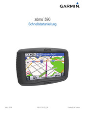 Garmin zümo 590 Schnellstartanleitung