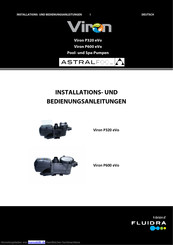 Viron P600 eVo Bedienungs Und Installationsanleitung Handbuch