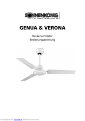 Sonnenkönig VERONA Bedienungsanleitung