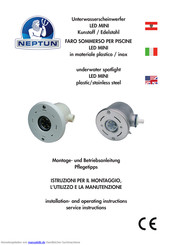 Neptun Led Mini Montage- Und Betriebsanleitung