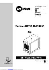Miller & Kreisel Sound Subarc AC/DC 1000 Betriebsanleitung