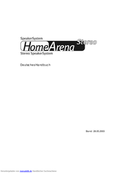 TerraTec HomeArena Stereo Handbuch