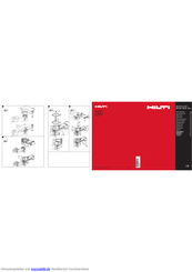 Hilti DCH 180-SL Bedienungsanleitung