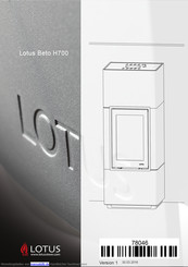 Lotus Beto H700 Handbuch