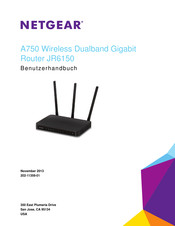 NETGEAR A750 JR6150 Benutzerhandbuch