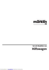 Märklin 49953 Handbuch