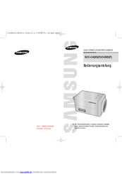 Samsung SCC-C4205(P) Bedienungsanleitung